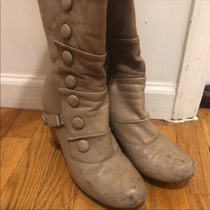 Miz Moos Tan knee high boots